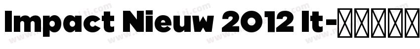 Impact Nieuw 2012 It字体转换